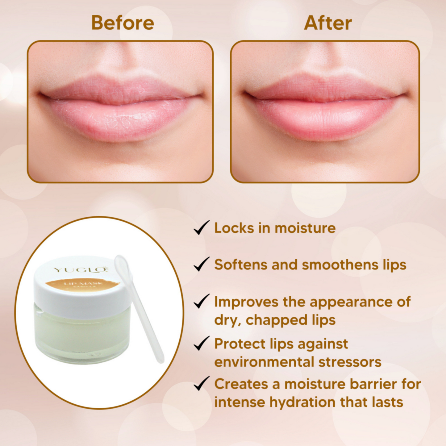 Vanilla Overnight Mask for Dry Lips