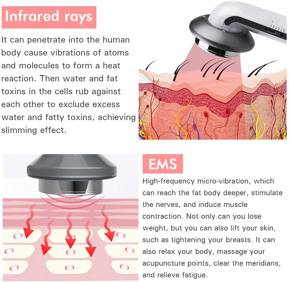 Ultrasound Face and Body Slimming Massager